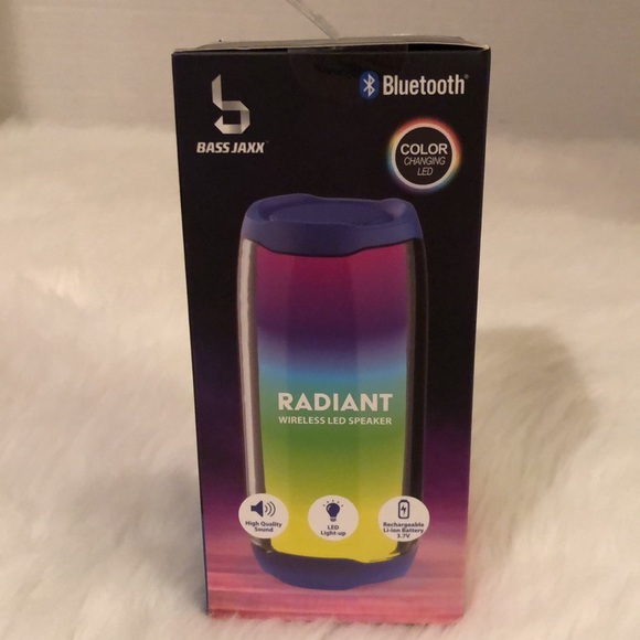 Bluetooth Radiant Color Changing Wireless LED Speaker/NWT - Picture 2 of 6